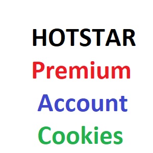 hotstar premium cookies download 2019 cookies