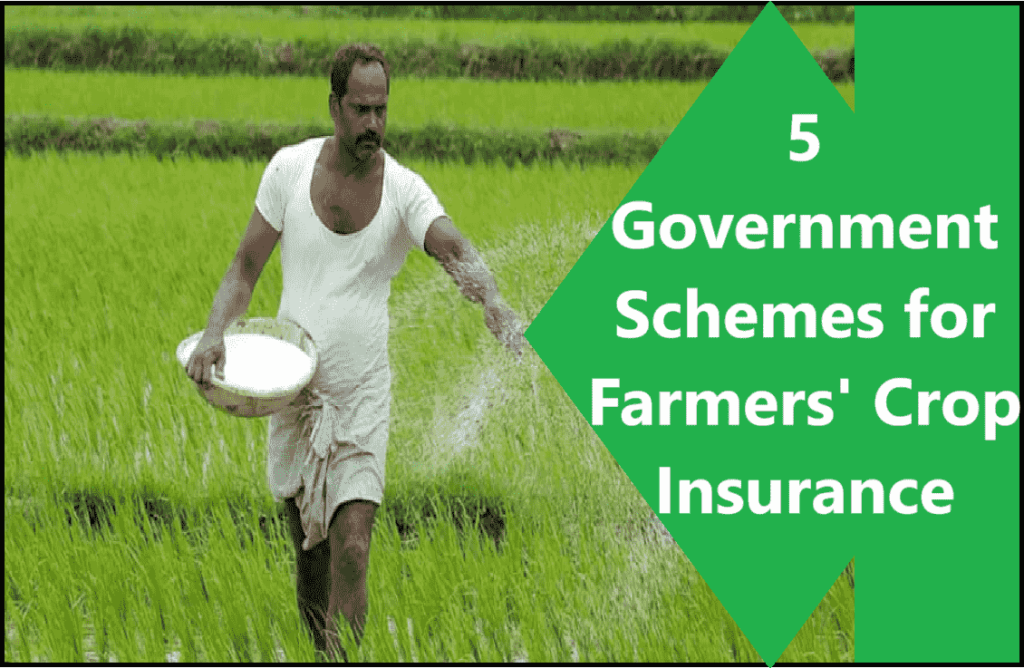 5 Government Schemes for Farmers' Crop Insurance