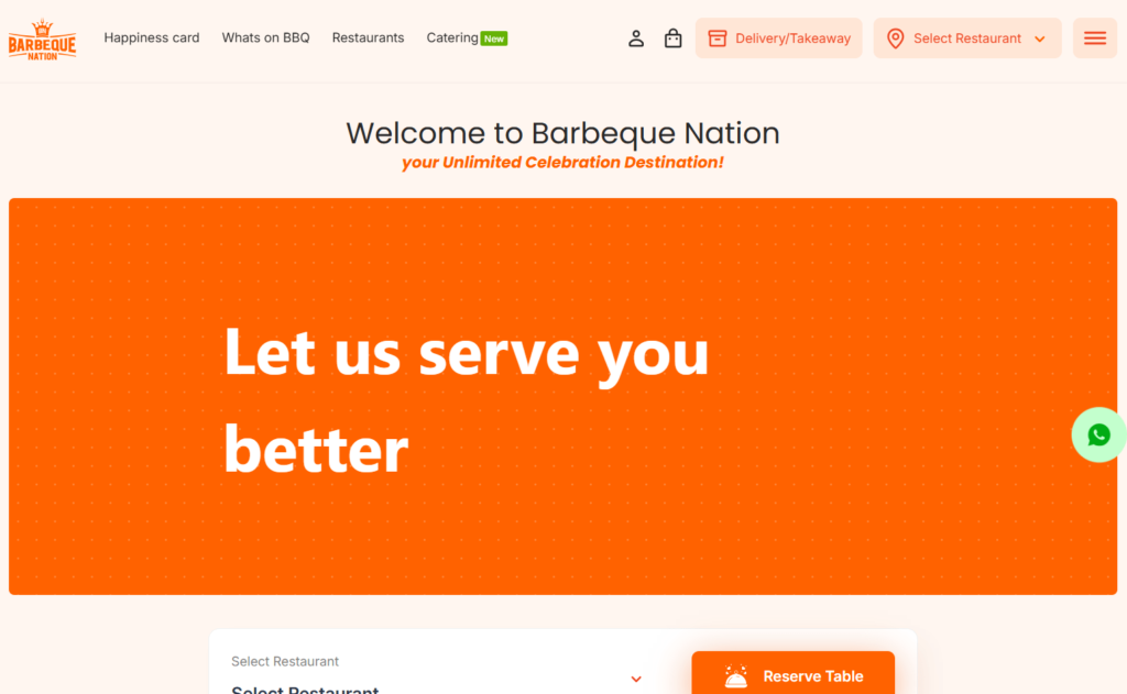 bbq-Best Food Ordering Apps in India