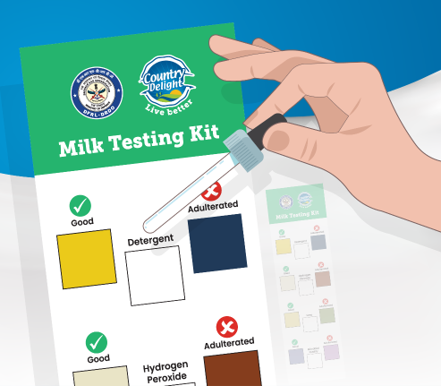 free milk testing kit